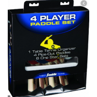 4 PLAYER PADDLE SET