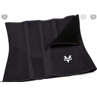 VALEO SLIM BELT W/ ZIPPER BK