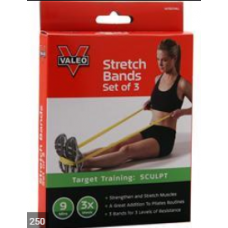 VALEO STRETCH BANDS SET 3
