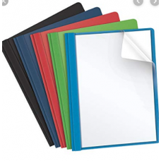 REPORT COVER W/ 5 TAB ASSTD COLOR