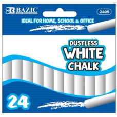 BAZIC DUSTLESS WHITE CHALK