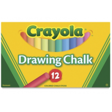 CRAYOLA DRAWING CHALK COLORED