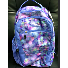 CURVE DAYPACK Purple Pinks dots 