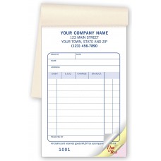 3 Ply Receipt Booklet