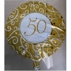 18" 50TH ANNIVERSARY