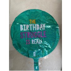18" YOUNG/FABULOUS BDAY