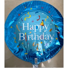 18" HAPPY BDAY BLUE