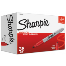 MARKER SHARPIE RED