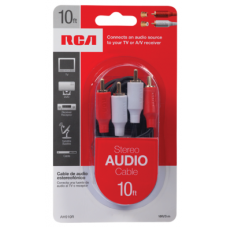 RCA STEREO CABLE 10FT