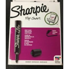 SHARPIE FLIPCHART MARKER 8/CT