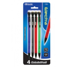 4PK 0.7MM 2HB MECHANICAL PENCIL