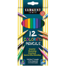 SAR 12 CT ERASE COLORED PENCIL