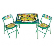 NINJA TURTLES TABLE & CHAIR SET
