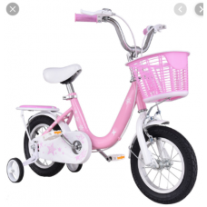 12" GIRLS COSTWAY PINK BIKE