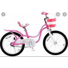 18" GIRLS 2017 ROYALBABY LITTLE SWANN BIKE