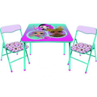 LOL SURPRISE 3PC KIDS TABLE & CHAIR