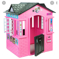 L.O.L. SURPRISE! INDOOR AND OUTDOOR COTTAGE PLAYHOUSE WITH GLITTER