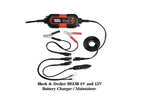 Black and Decker BM3B 6v 12v Battery Tender and Maintainer